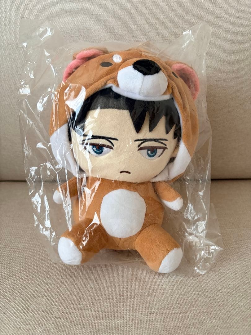 新品未開封】リヴァイ 進撃の巨人 あにまるっこぬいぐるみS - メルカリ