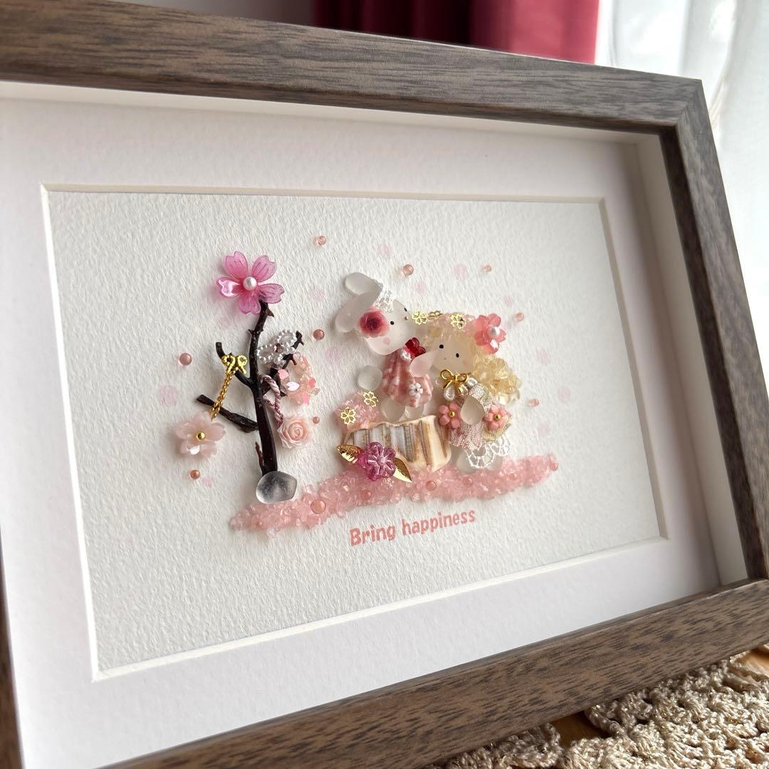 シーグラスアート❁可愛いスタイリストさん❁ - メルカリ