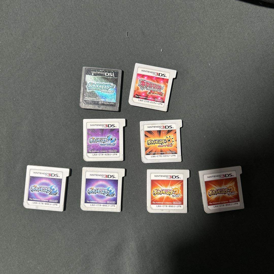 【値下げ】ポケットモンスター ニンテンドー3DS、ds8点セット ニンテンドーDS 3DS ポケモンシリーズ 8点セット まとめ売り｜Yahoo