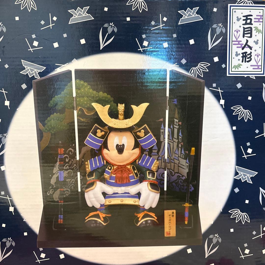 東京ディズニーリゾート限定】ミッキーマウス 五月人形 兜 飾り 屏風