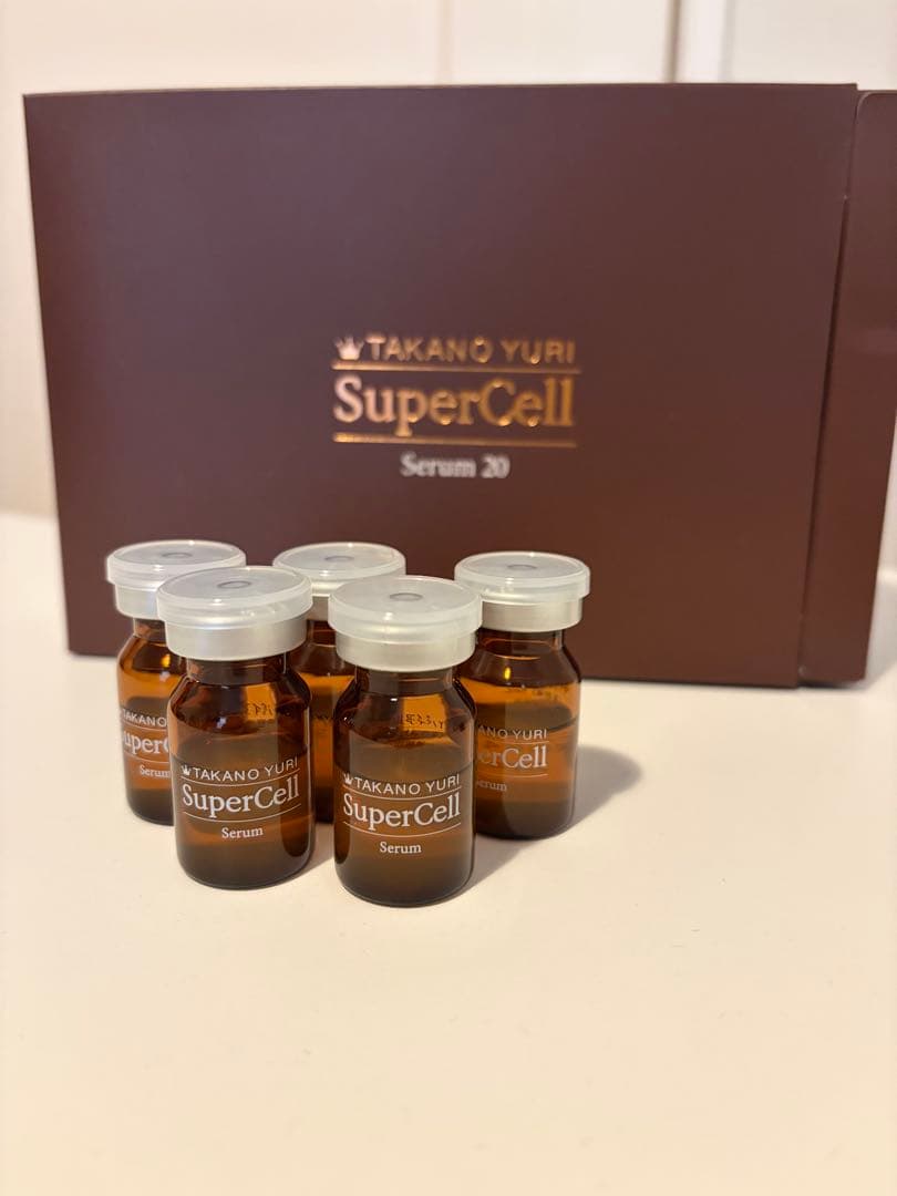 TAKANO YURI SuperCell Serum 20 5本セット TAKANO YURI SuperCell Serum 20 5本セット TAKANO YURI SuperCell