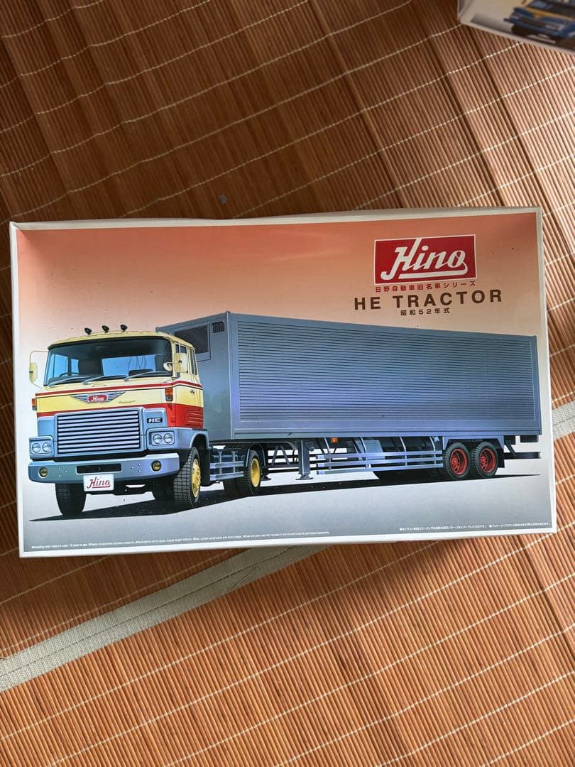 新品　アオシマ プラモデル 日野自動車旧名車シリーズ 日野HEトレーラー 後期型 日野HEトレーラー (プラモデル) - ホビーサーチ カーモデル