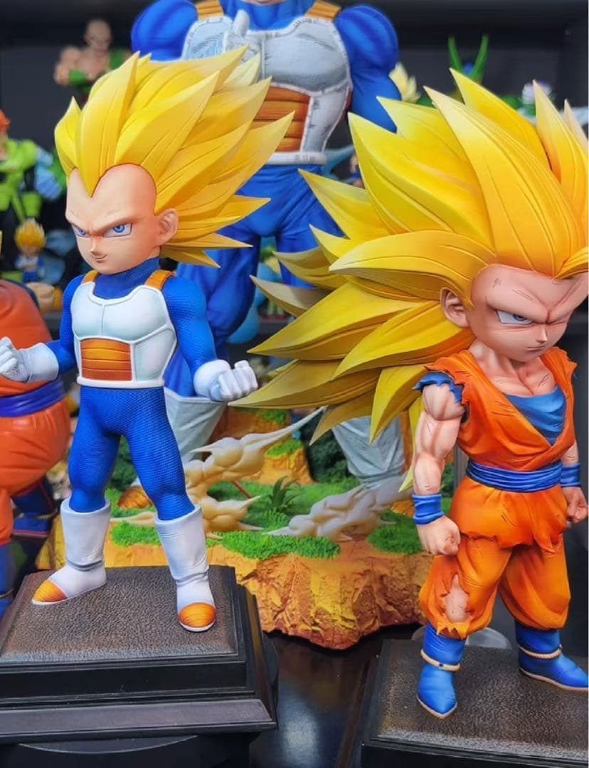 ドラゴンボール ベジータ ガレキ ガレージキット スタチュー X⑧⑨