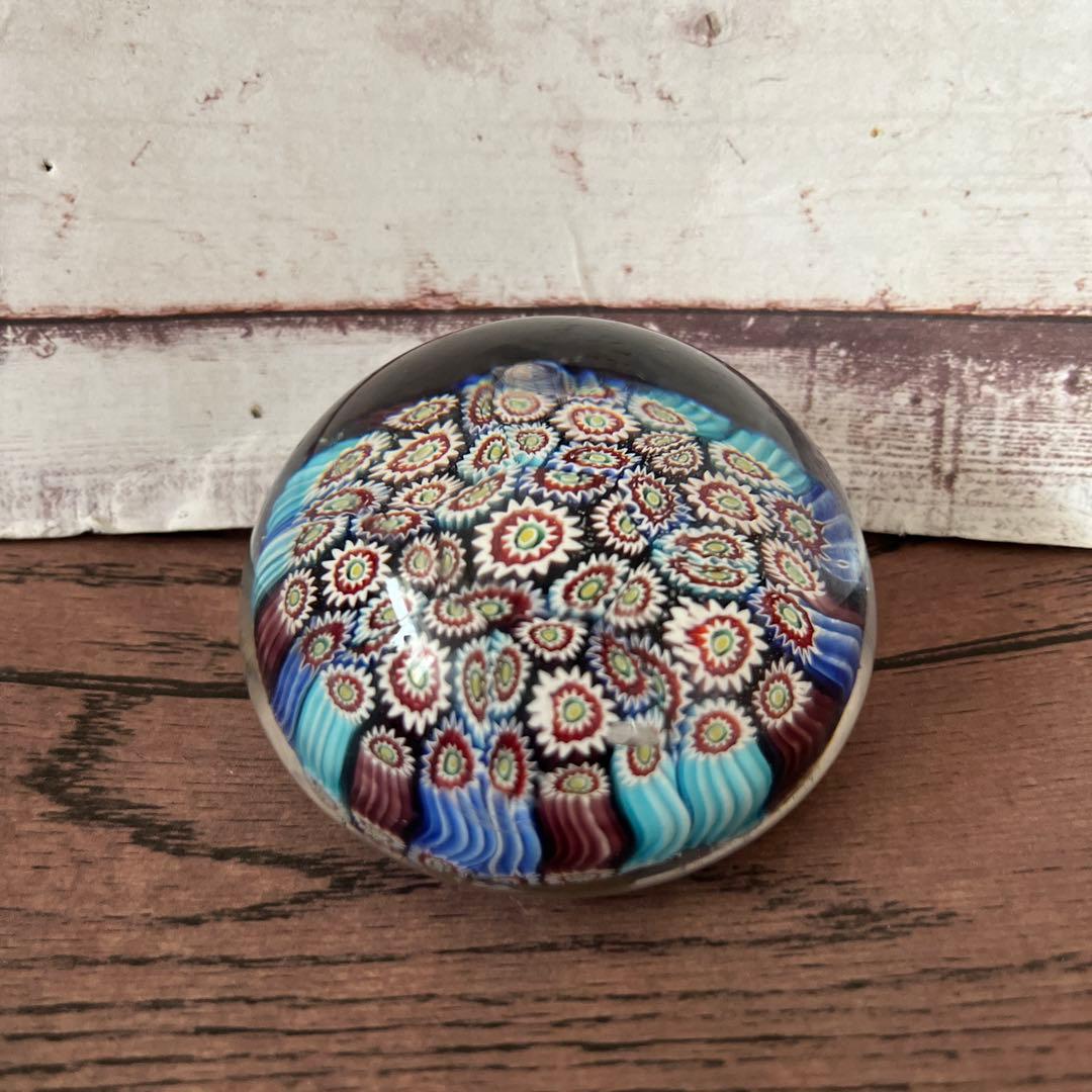 ベネチアンガラス ムラノ ペーパーウェイト 文鎮 - メルカリ