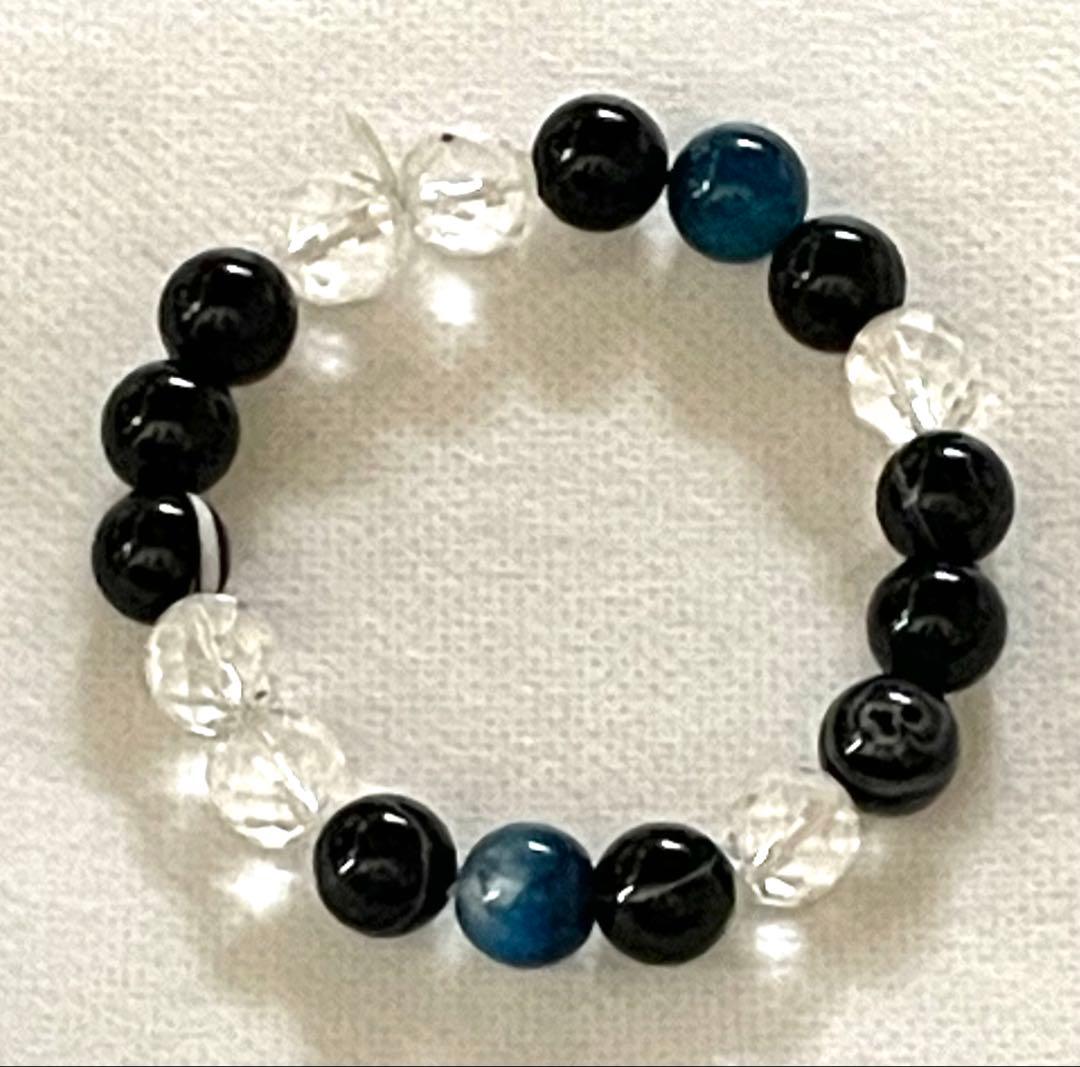 飯塚唯先生　パワーストーン　魔よけ　15cm ギャル霊媒師　水晶　ブレスレット 飯塚唯先生 パワーストーン 魔よけ 15cm ギャル霊媒師 水晶