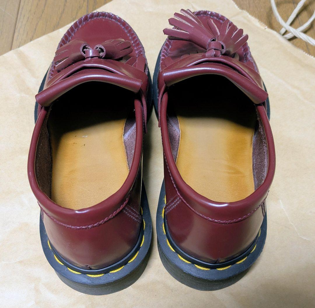 Dr.Martens タッセルローファー ADRIAN チェリーレッド UK4 - メルカリ