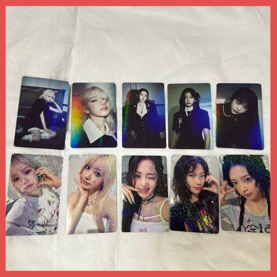 LESSERAFIM】CRAZY weverse特典 トレカ 10枚セット - メルカリ