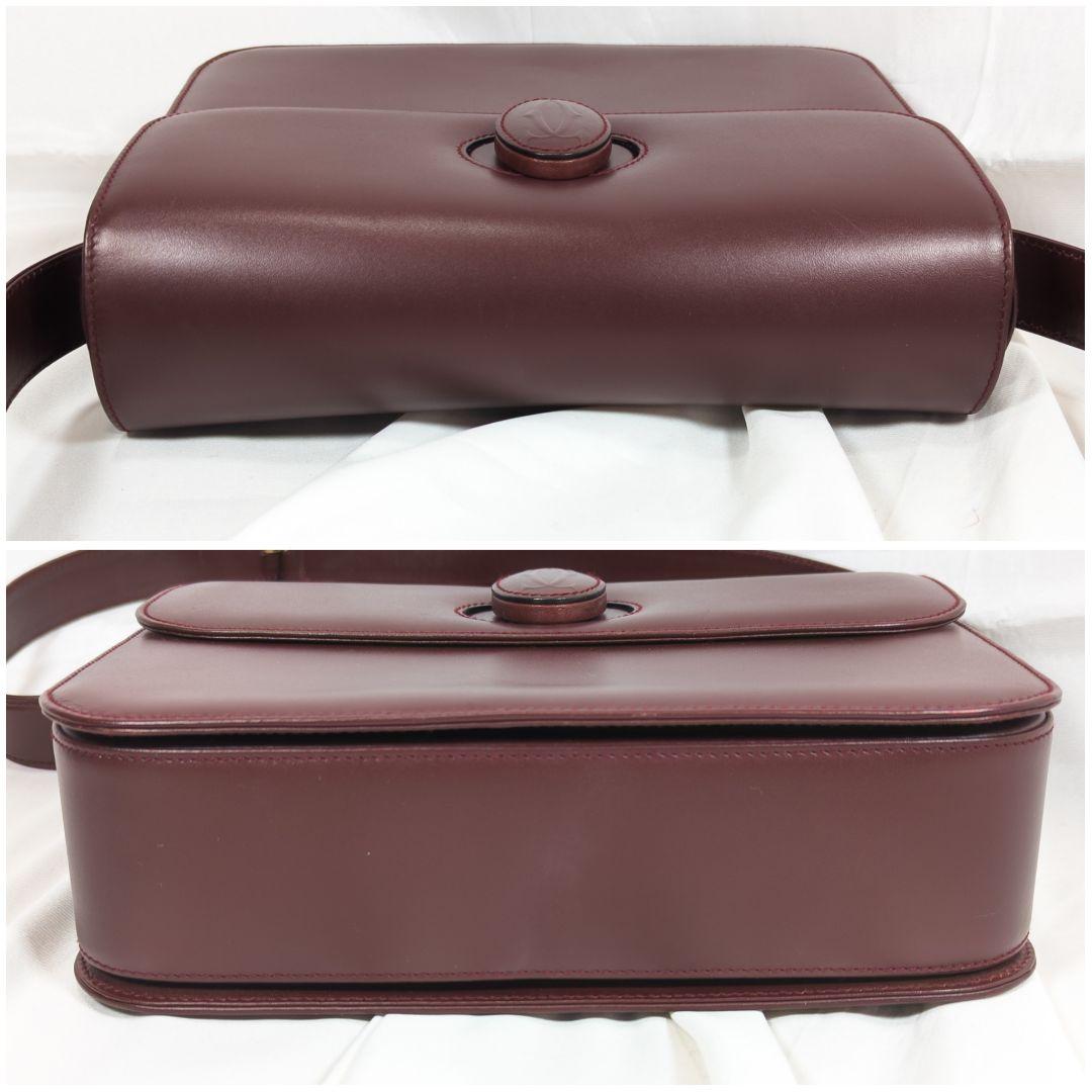 美品】 カルティエ ターンロック ボックス ショルダーバッグ 保存袋