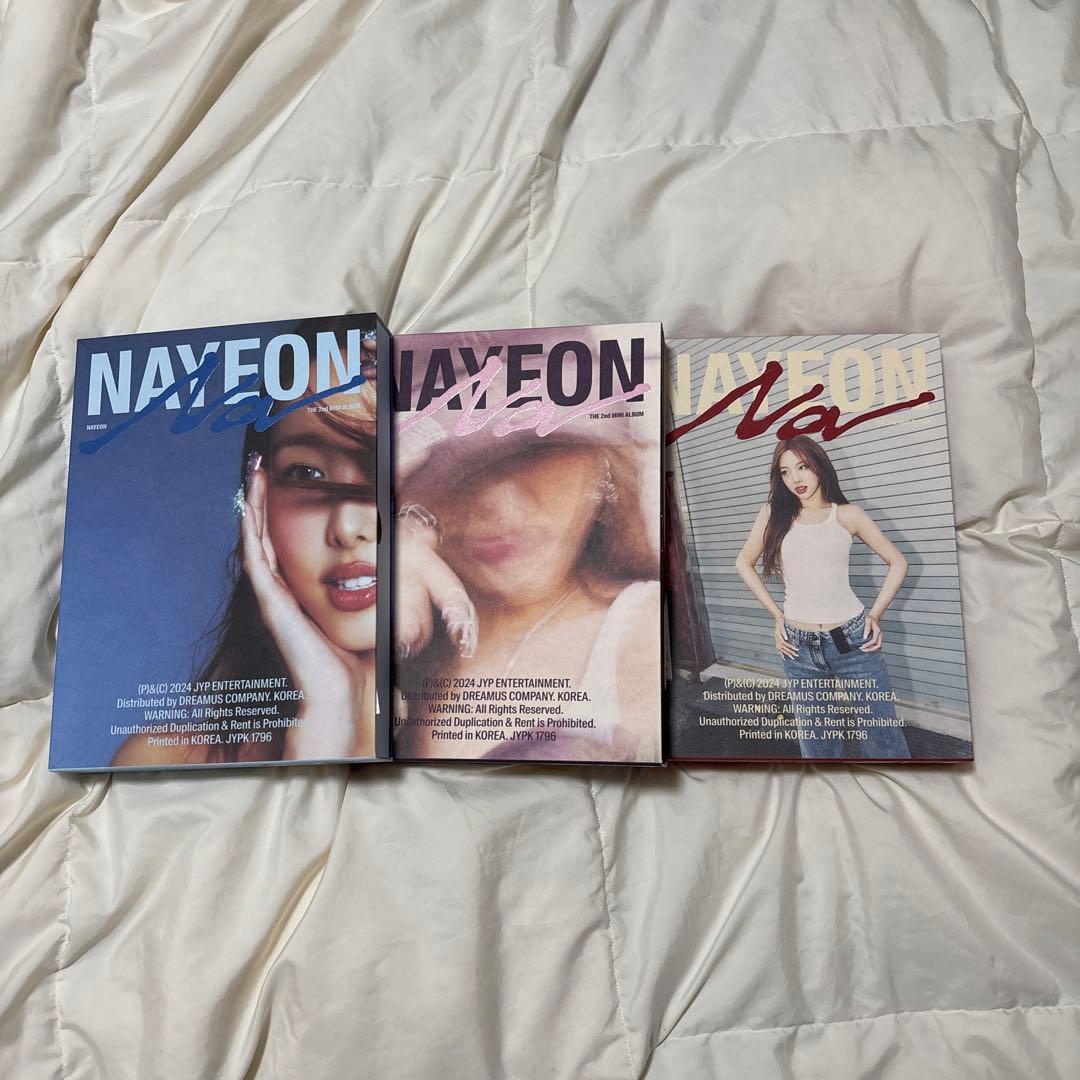 twiceナヨン 3形態