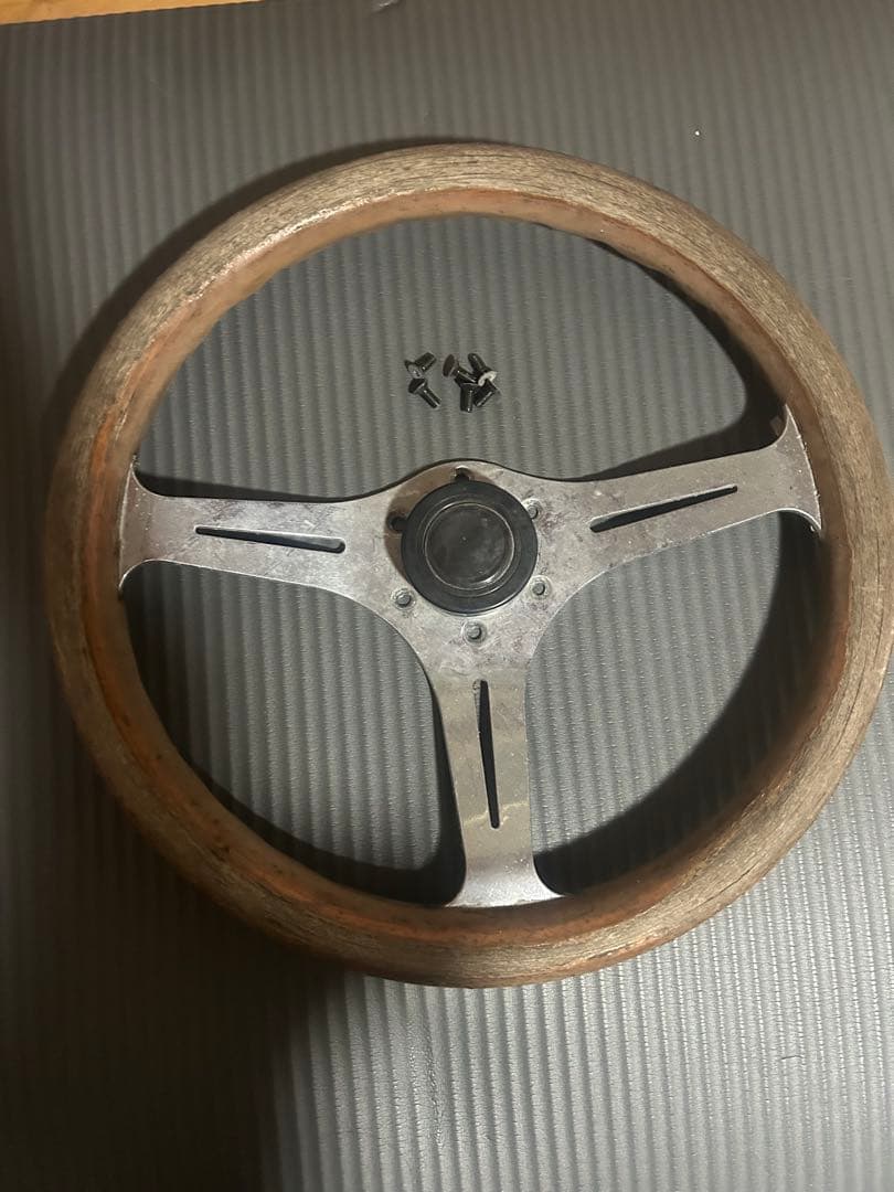 ナルディ NARDI クラシック 36 当時物 ウッドステアリング - メルカリ