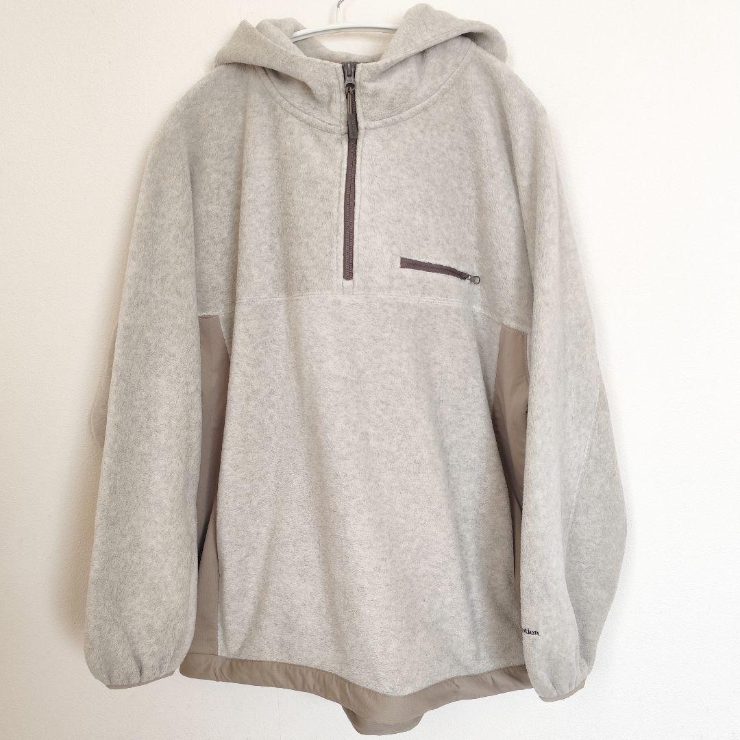 niko and ソフトフリース切り替えZIPパーカー ベージュ FREE - メルカリ