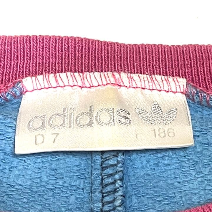 80s ヴィンテージ アディダス マルチカラー スウェット 常田大希着