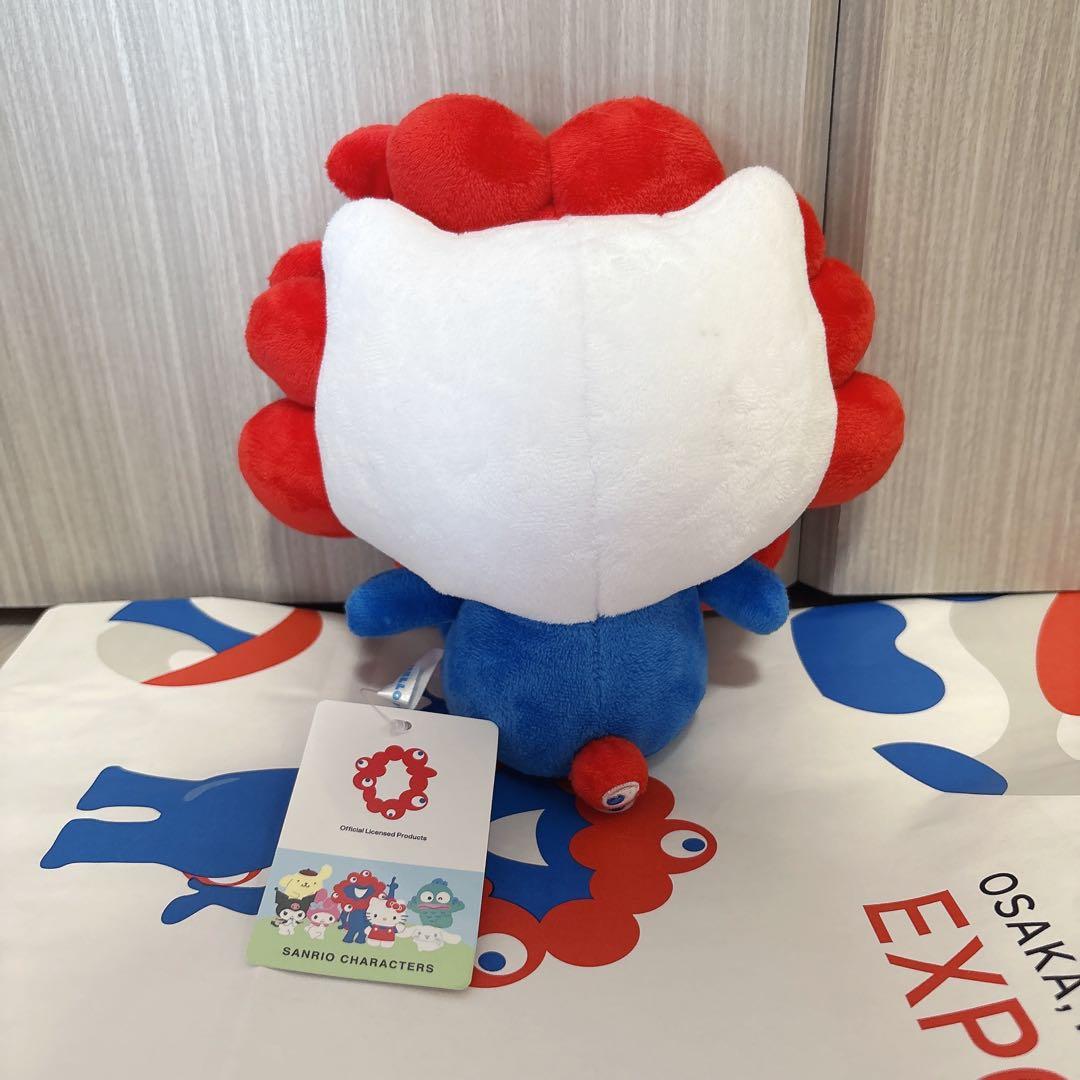 EXPO2025 サンリオ ミャクミャクなりきりぬいぐるみM ハローキティ