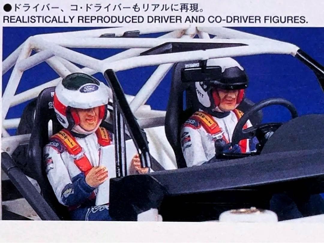 絶版 タミヤ 1/24 フォード・フォーカス RS WRC 01 w/フィギュア