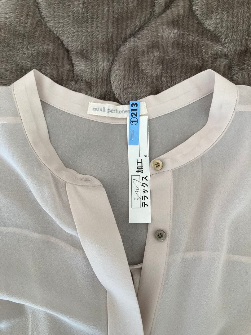 最終 美品 mina perhonen sylph シルクブラウス 40 - メルカリ