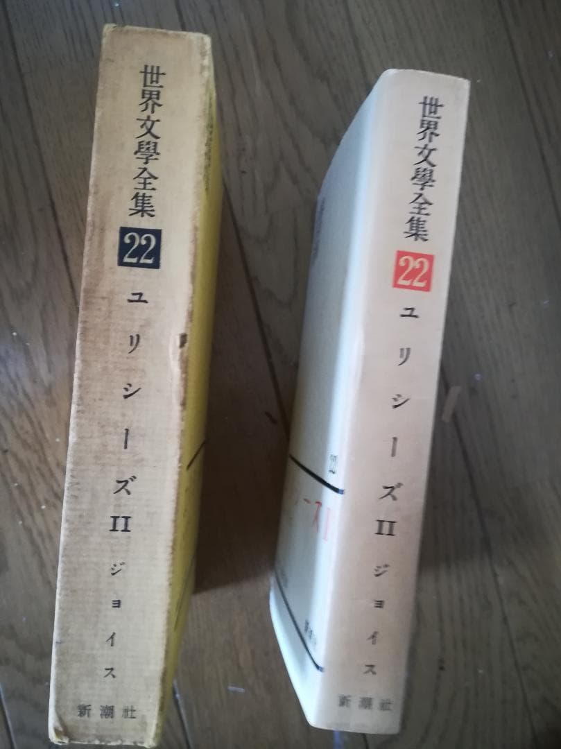 ユリシーズ ジョイス　伊藤整　新潮社　世界文学全集２２