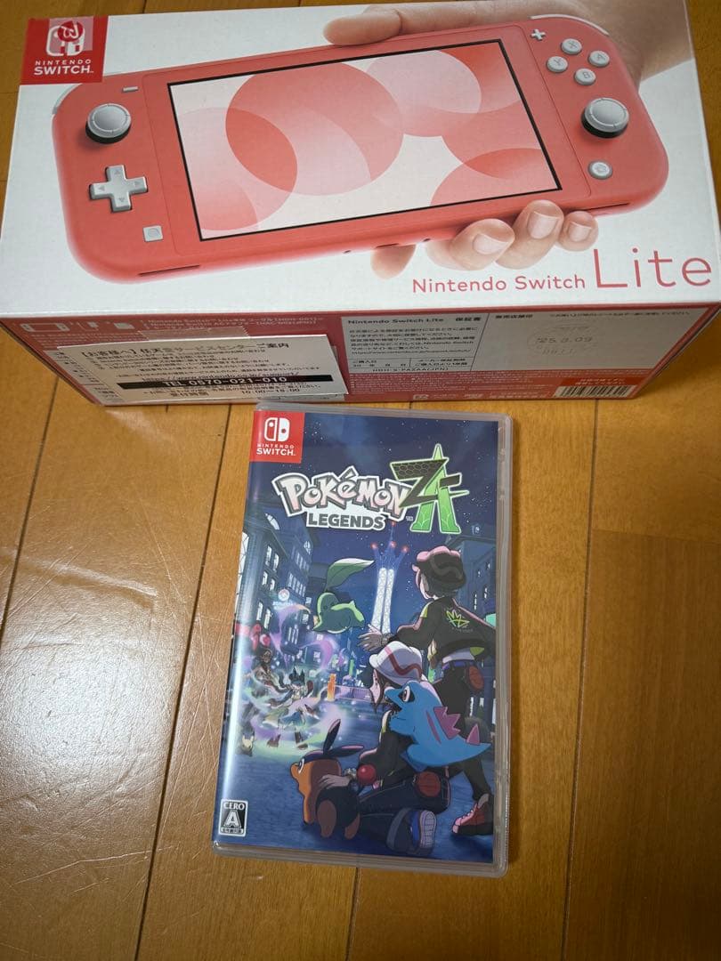 Nintendo Switch Lite ピンク + ポケモンZAソフト Nintendo Switch Lite ピンク + ポケモンZAソフト Nintendo Switch