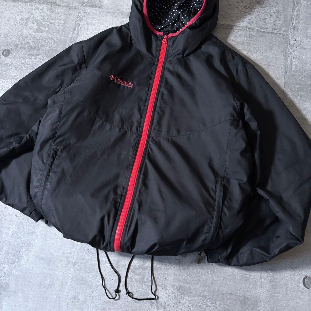 00s Columbia hooded puffer jacket y2k - メルカリ