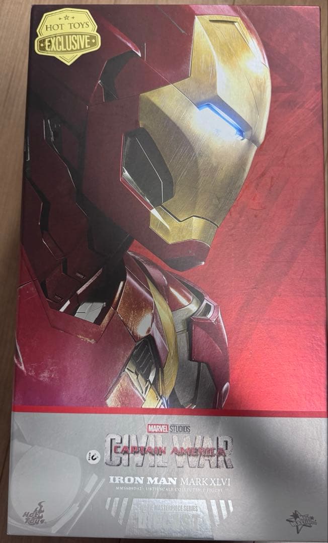 ホットトイズ　アイアンマンマーク46 ムービー・マスターピース DIECAST】『シビル・ウォー