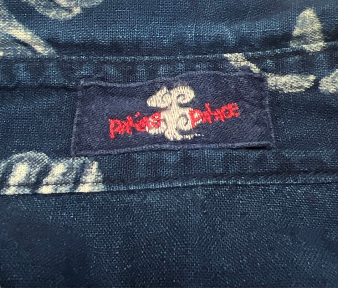 Pal'las Palace パラスパレス メンズ シャツ 花柄 インディゴ - メルカリ