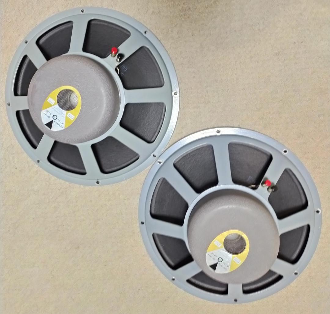 JBL D130 16Ω 38cmフルレンジ ペア フィクスドエッジ 英文取説付