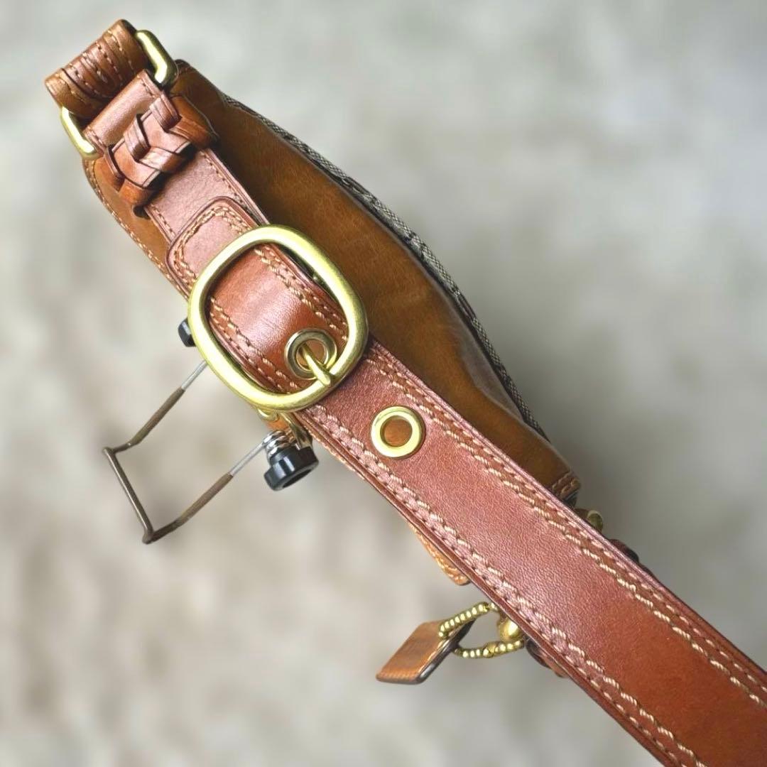 COACH オールドコーチ ワンショルダーバッグ ソーホー ブラウン 11441