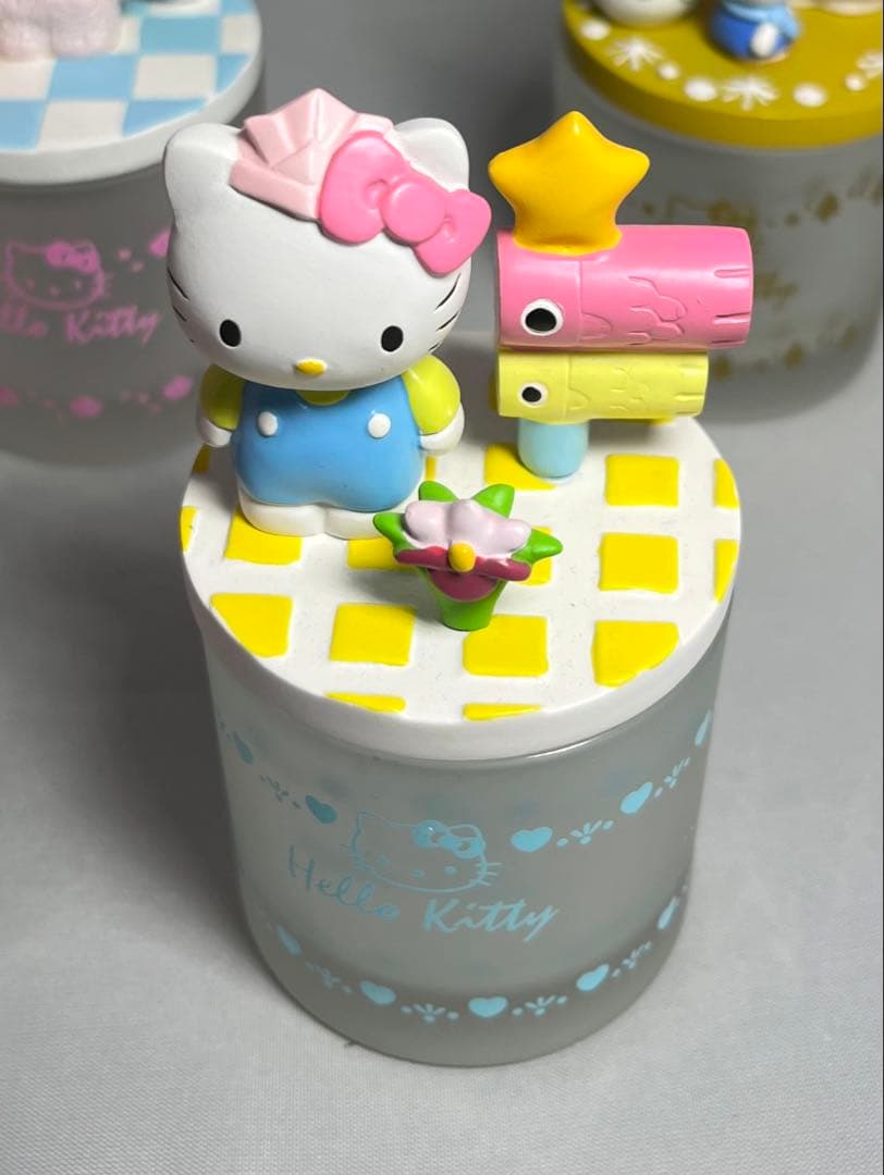 激レア キティ hello kitty アロマキャンドルポット フィギュア 9個