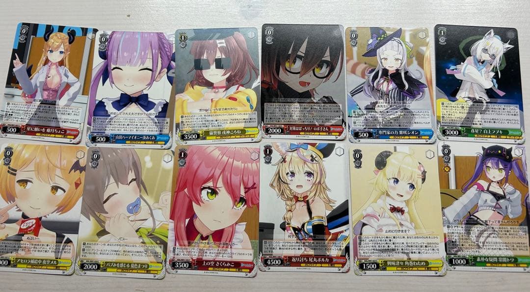 ホロライブ ヴァイシュツバルツ Reバース サイン入りカード - メルカリ