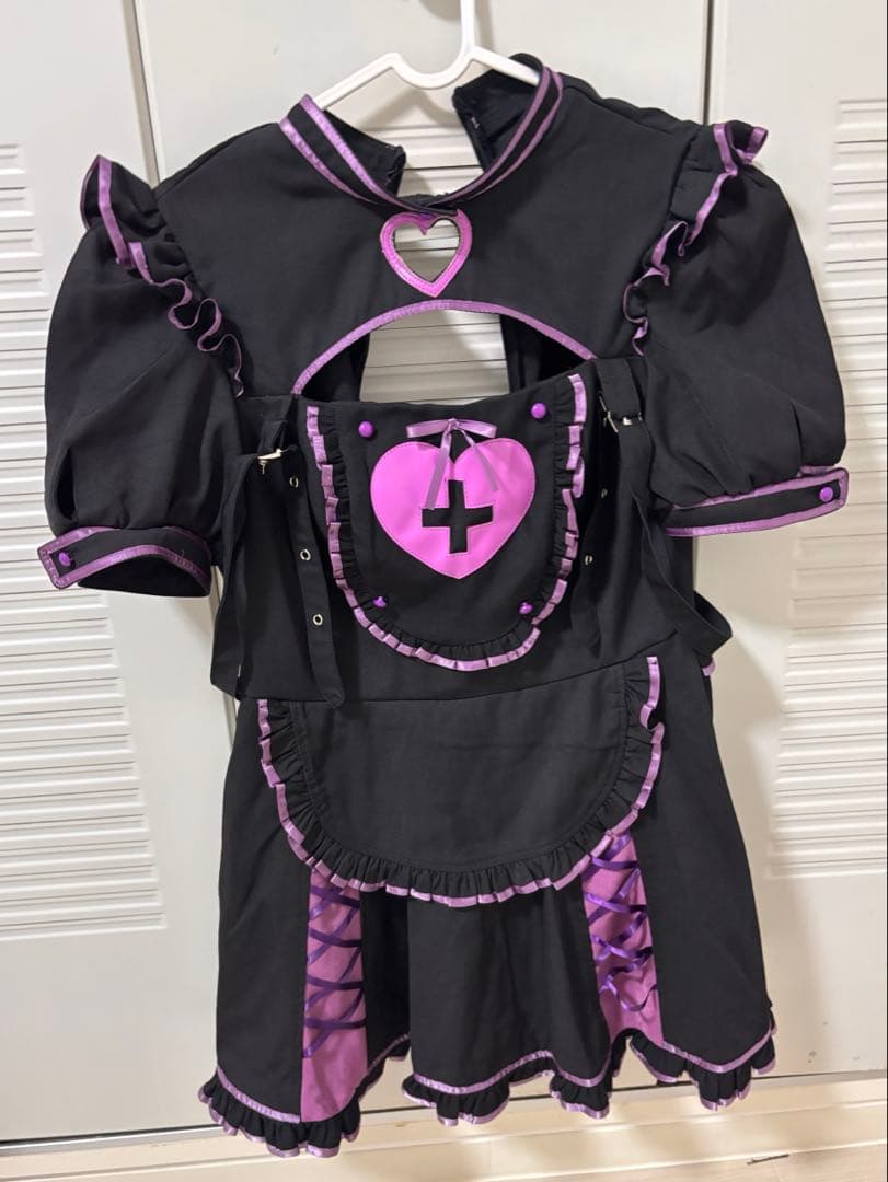 Malymoon マリームーン ハートシリンジブラックナース服 藤井凪 - メルカリ