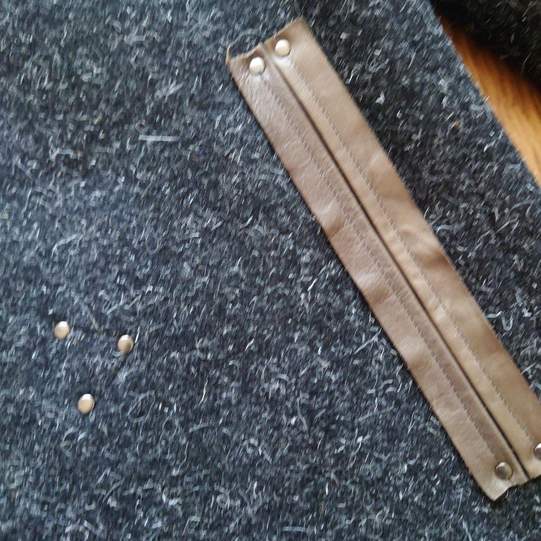 新品 □国産□ Dhyana レザー×極厚ウール riri社ZIP コート 1 - メルカリ