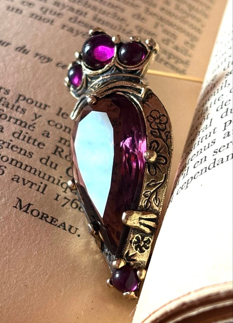 3370ヴィンテージ☆英国/MIRACLE/Luckenbooth/ブローチの通販はau PAY