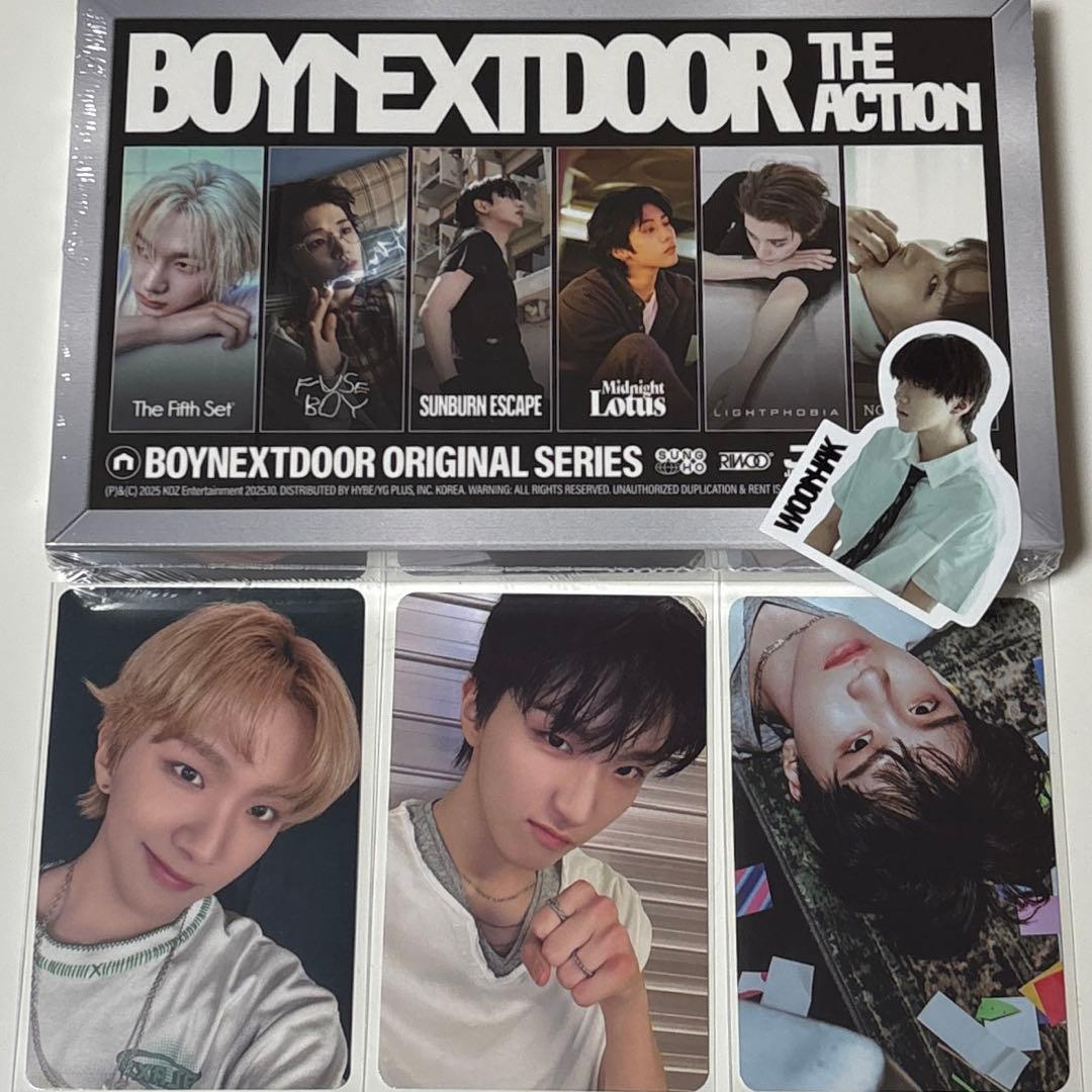 BOYNEXTDOOR the action frame ver. 新品未開封 - メルカリ