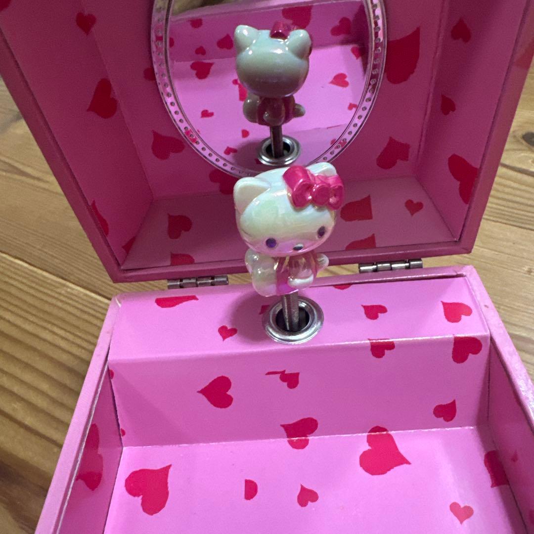 レア】キティちゃん オルゴール - メルカリ