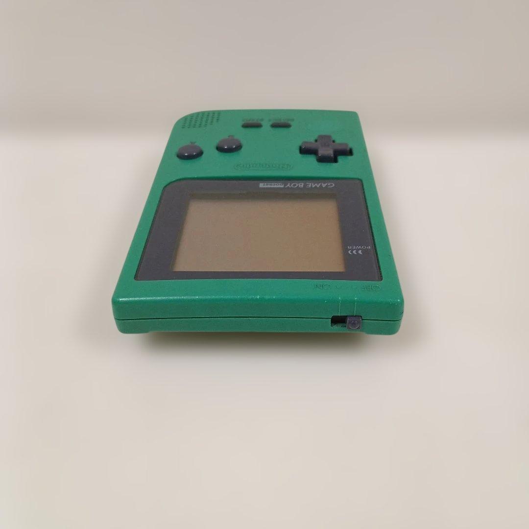 任天堂/Nintendo ゲームボーイポケット グリーン 動作確認済み 箱付き