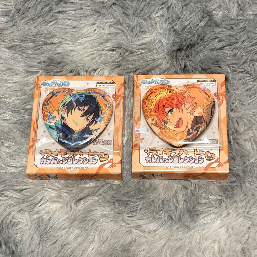 あんスタ ラメキラハート缶バッジ 氷鷹北斗 明星スバル - メルカリ