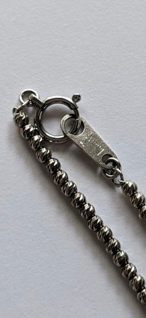 ヴィトン様専用ギリオン 24-7 ネックレス 健康ジュエリー K18 WG