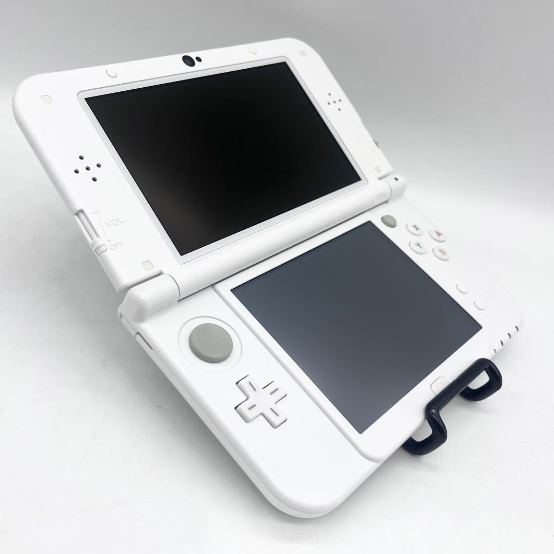 動作良好】Newニンテンドー3DSLL パールホワイト本体 任天堂 - メルカリ