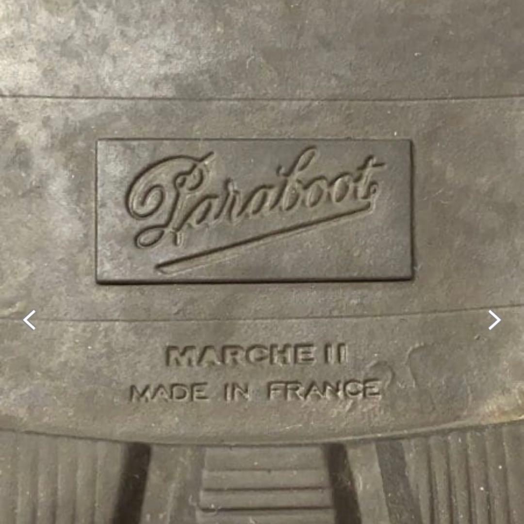 1296 Paraboot ミカエル 41 25.5cm マロン 茶色 レザー