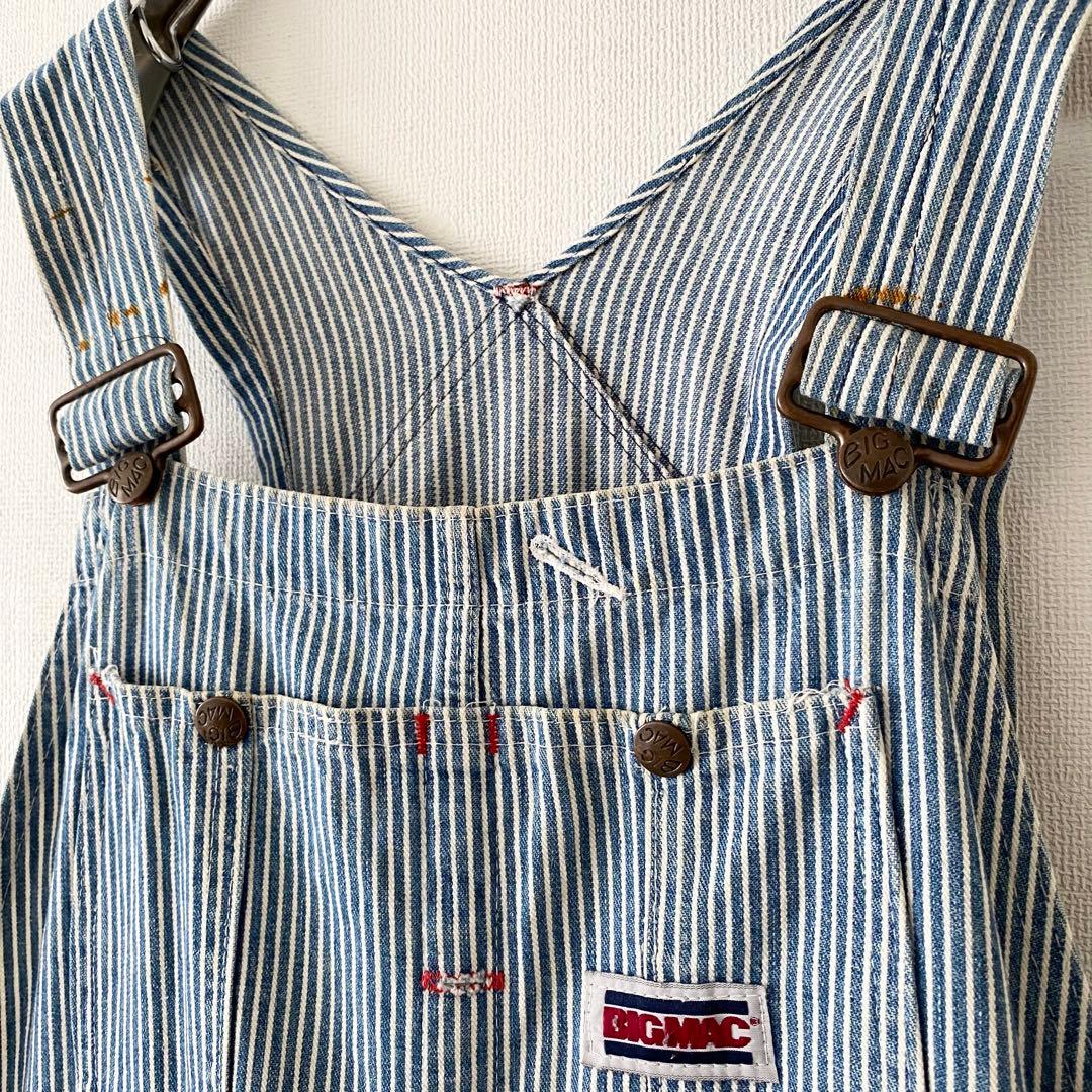 80s Vintage BIG MAC ヒッコリー オーバーオール aiko 着 - メルカリ