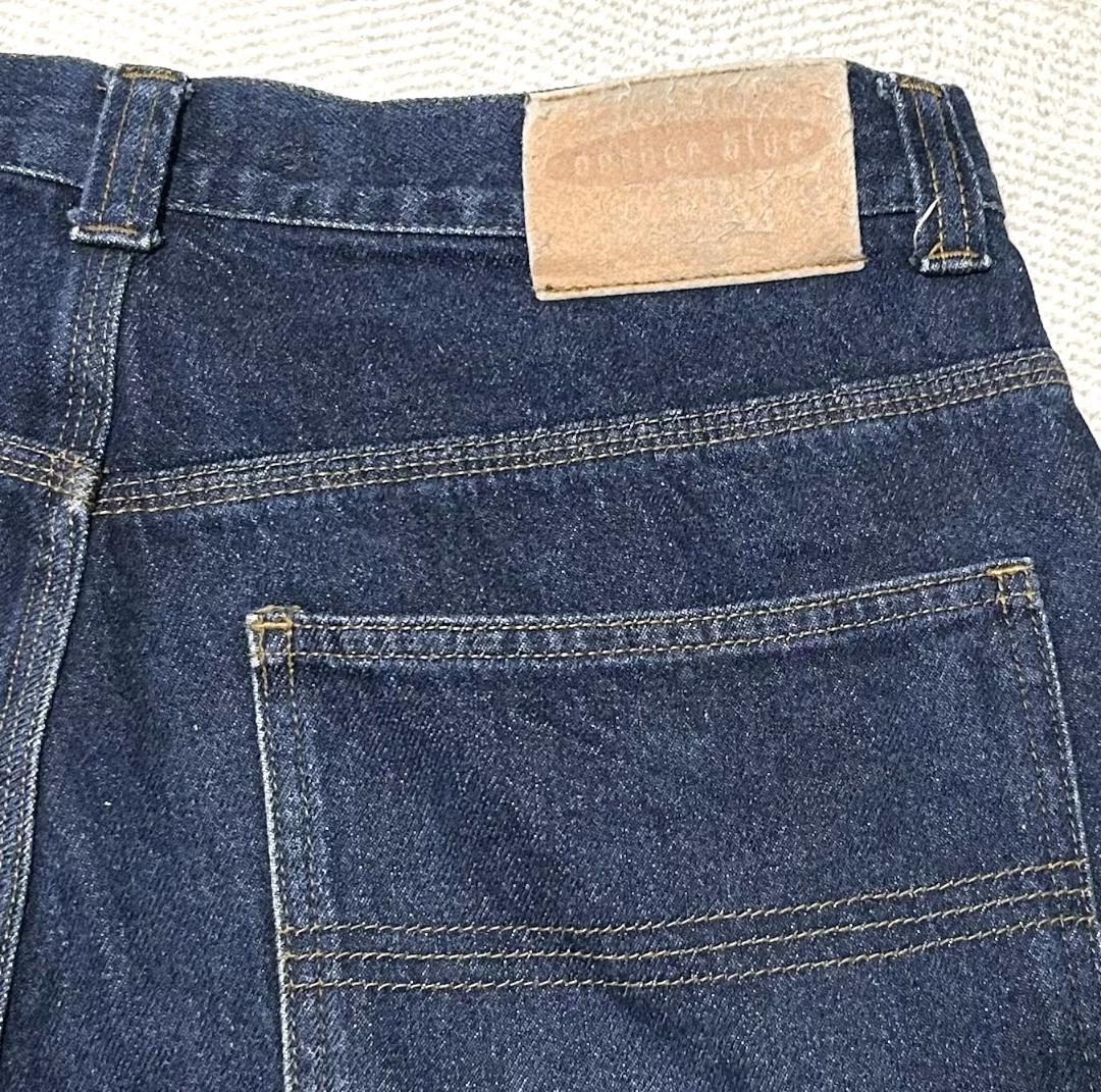 ANCHOR BLUE バギーワイドデニム 濃紺 カーゴポケット W36 - メルカリ