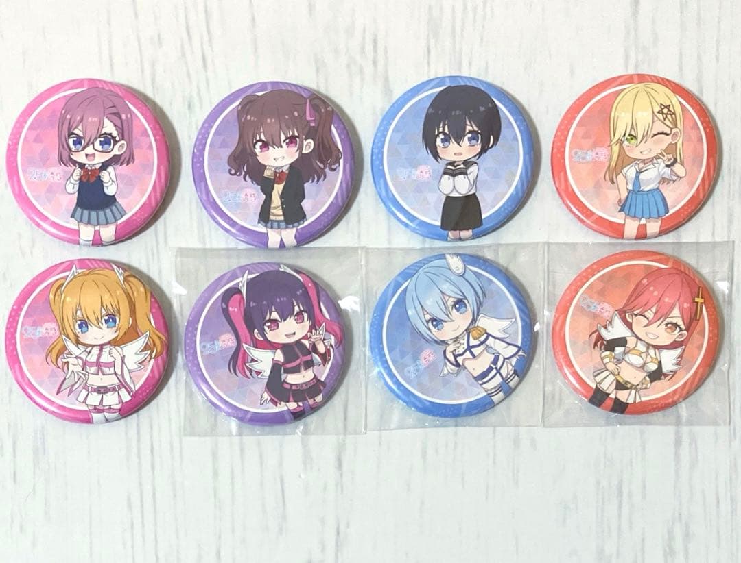 2.5次元の誘惑 にごリリ Blu-ray アニメイト 購入特典 缶バッジ 全種