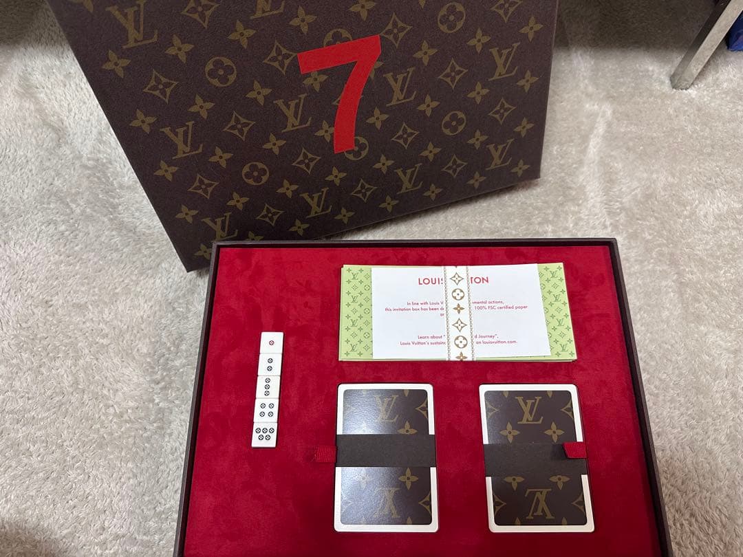 Louis Vuitton トランプ サイコロ 非売品 レア - メルカリ