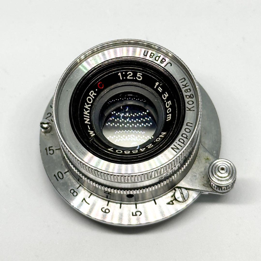 Nikon 日本光学 W-NIKKOR C 3.5cm F2.5
