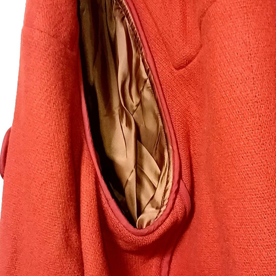 Memex様専用 希少XLJ.PRESSイタリア生地ヘリンボーンダッフルオレンジ