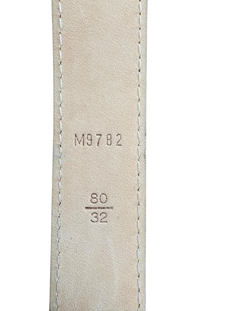 Y様用【正規品】ルイヴィトン ダミエ アズール ベルト 80/32 ゴールド