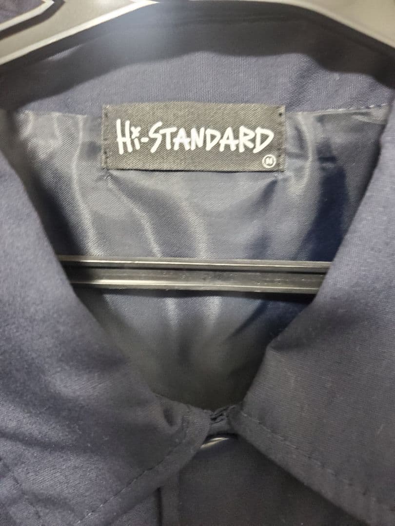 Hi-STANDARD LOGO COACH JACKET (NAVY) - メルカリ