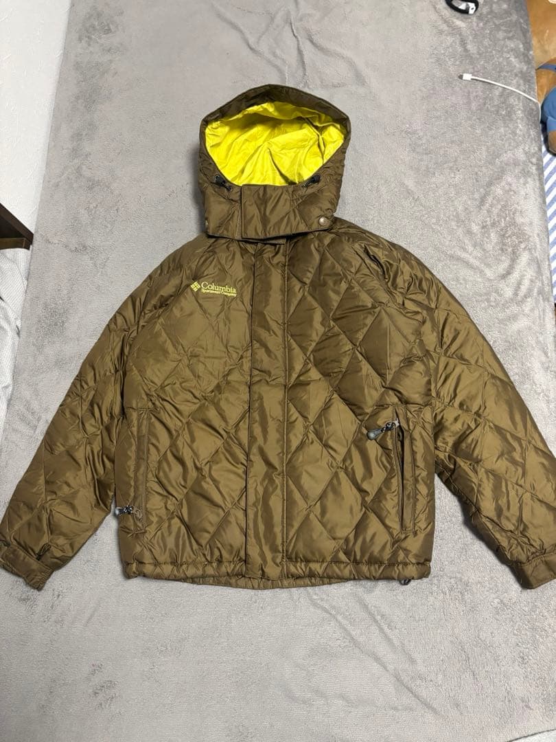 Columbia ダウンジャケット　キルティング　puffer ダイヤモンド ダウンコート ダウンジャケット ダイヤキルトBIG中綿ダウンジャケット