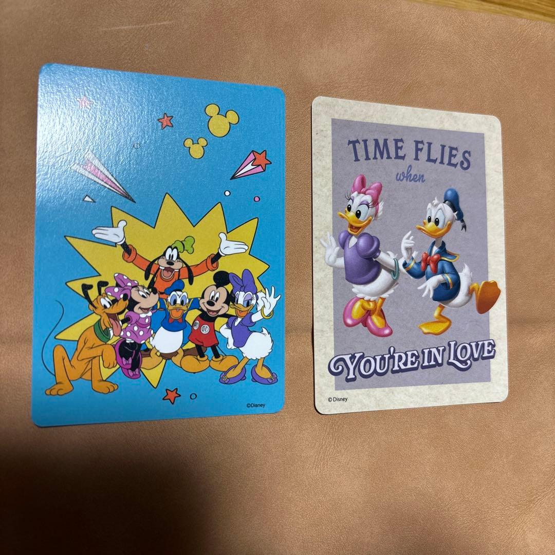 ディズニーストア じゃんけんカード 2枚セット 54 159 ドナルド