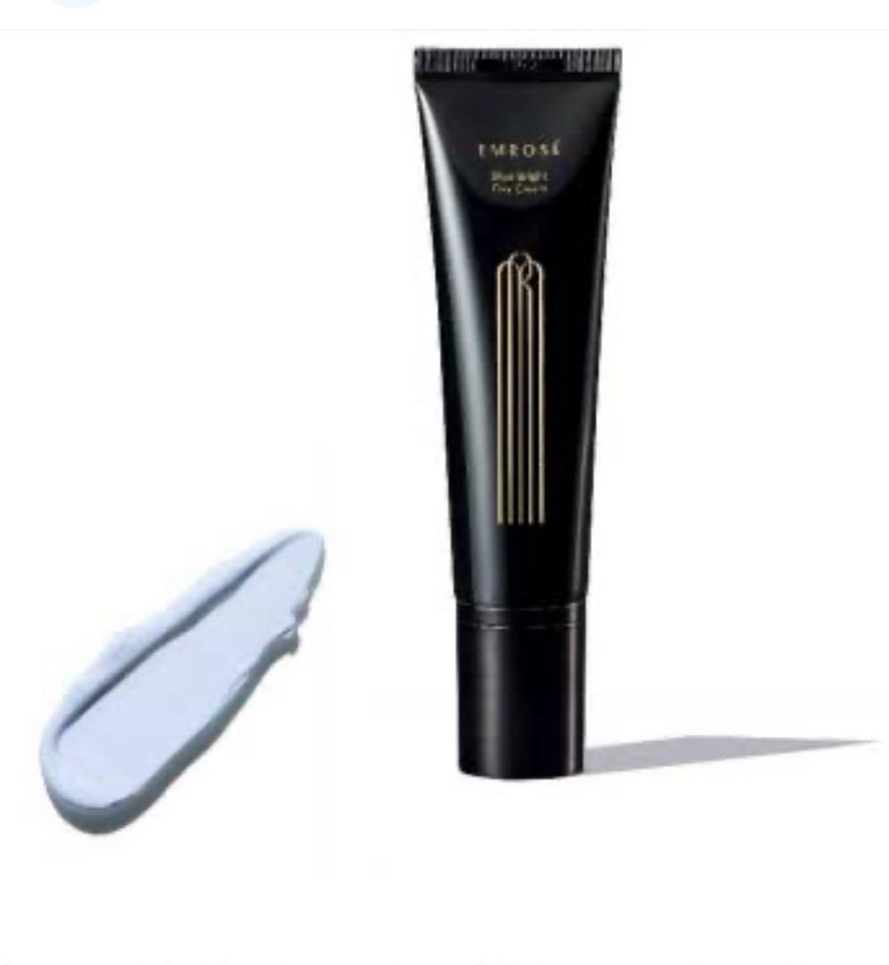 新品 EMROSE Blue Bright Day Cream4本パフ8枚付き 試してみた】ブルーブライトデイクリーム EMROSÉの効果・肌質別の