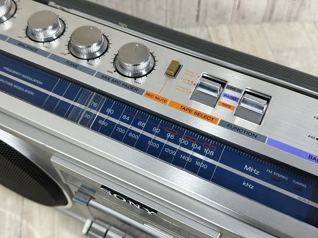 希少SONY ソニー ラジカセエナジーCFS-66 ラジオ Bluetooth付 - メルカリ